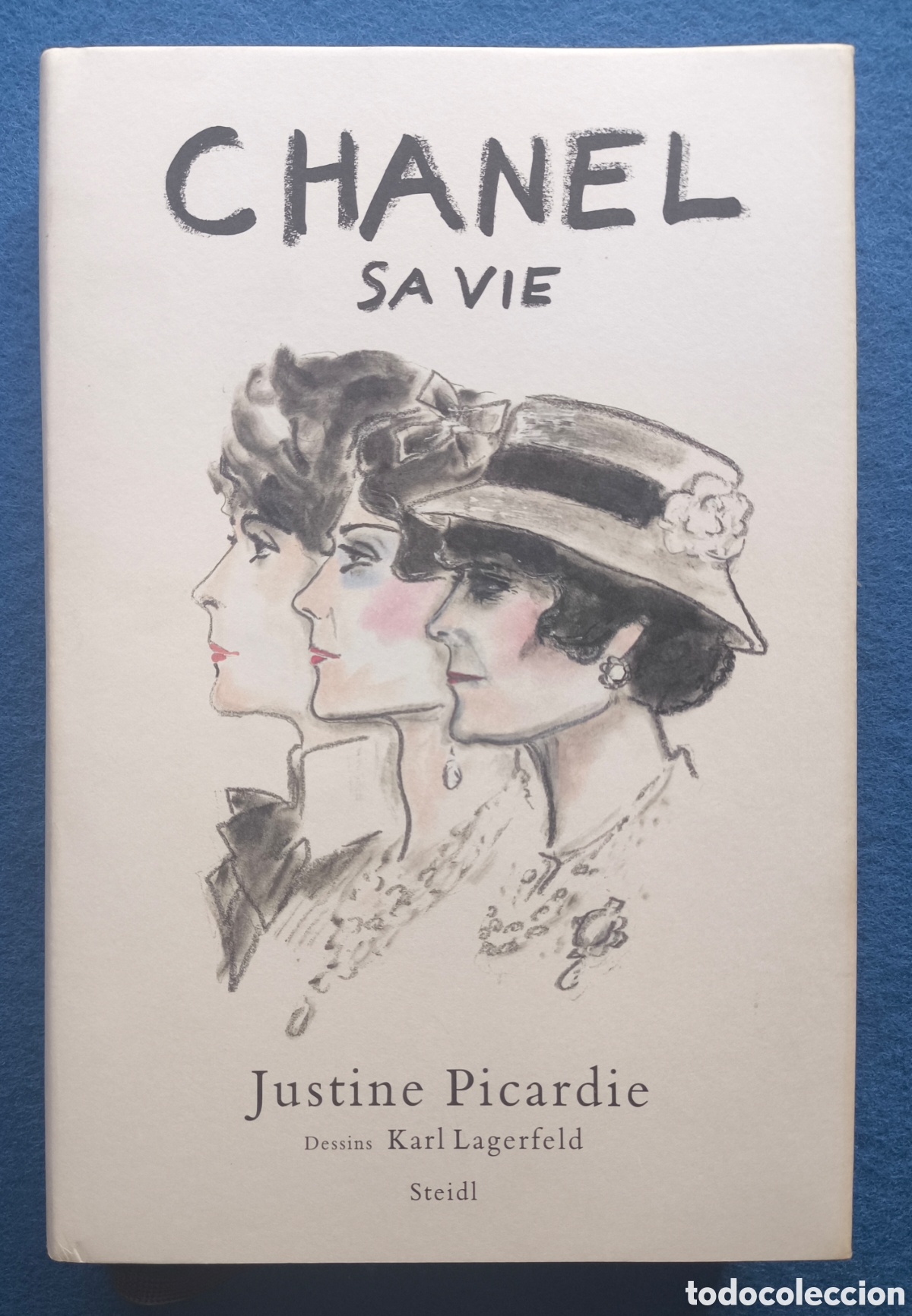 Libros de segunda mano: COCO CHANEL SA VIE LIVRE DESSINS KARL LAGERFELD