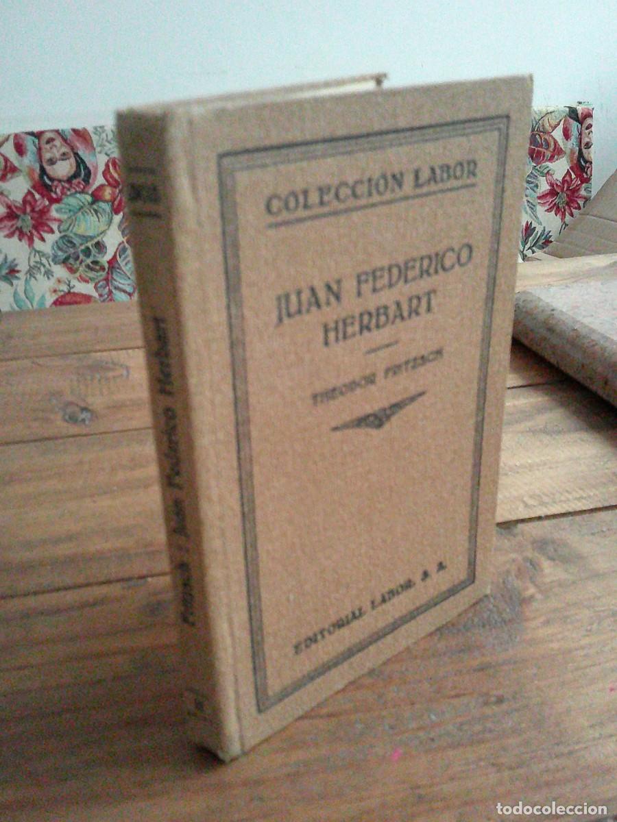 Libros de segunda mano: JUAN FEDERICO HERBART. Theodor Fritzsch. Colecci&oacute;n Labor, 11. Editorial Labor 1932