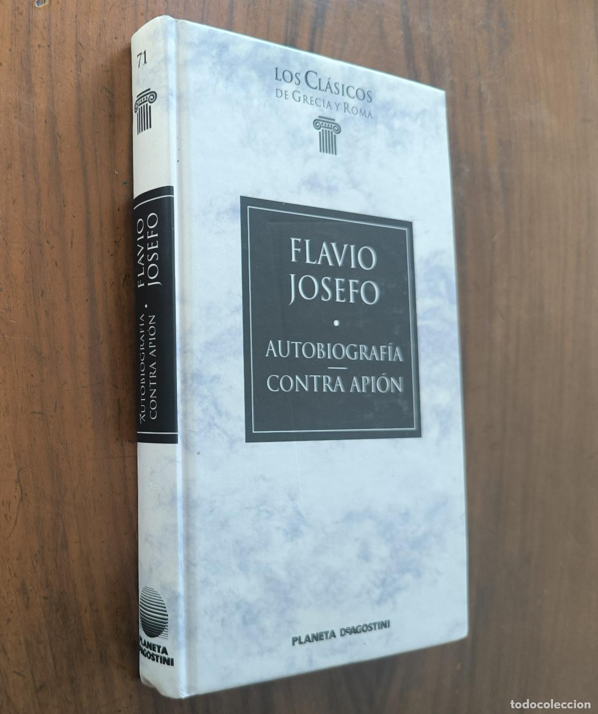 Libros de segunda mano: FLAVIO JOSEFO - AUTOBIOGRAF&Iacute;A - CONTRA API&Oacute;N