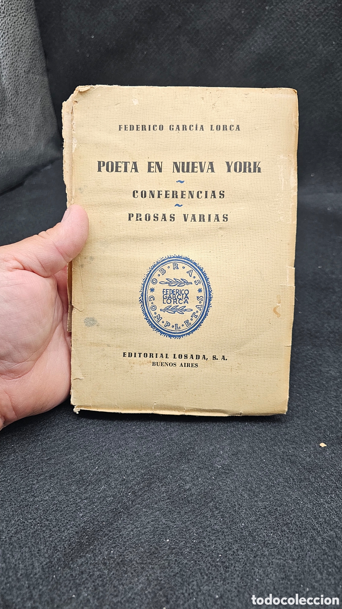 Libros de segunda mano: Federico Garc&iacute;a Lorca 1946 ( poeta en Nueva York)