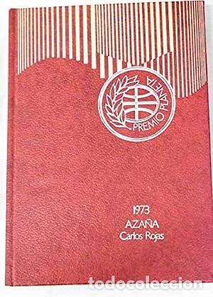 Libros de segunda mano: Aza&ntilde;a: Novela - Carlos Rojas - Editorial Planeta - Autores Espa&ntilde;oles e Hispanoamericanos