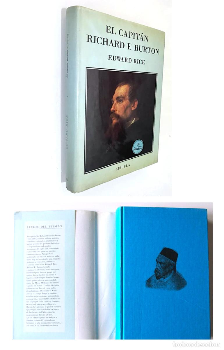 Second hand books: El capit&aacute;n Richard Burton (Edward Rice. Siruela, 1993) 587 pags. Buen estado.