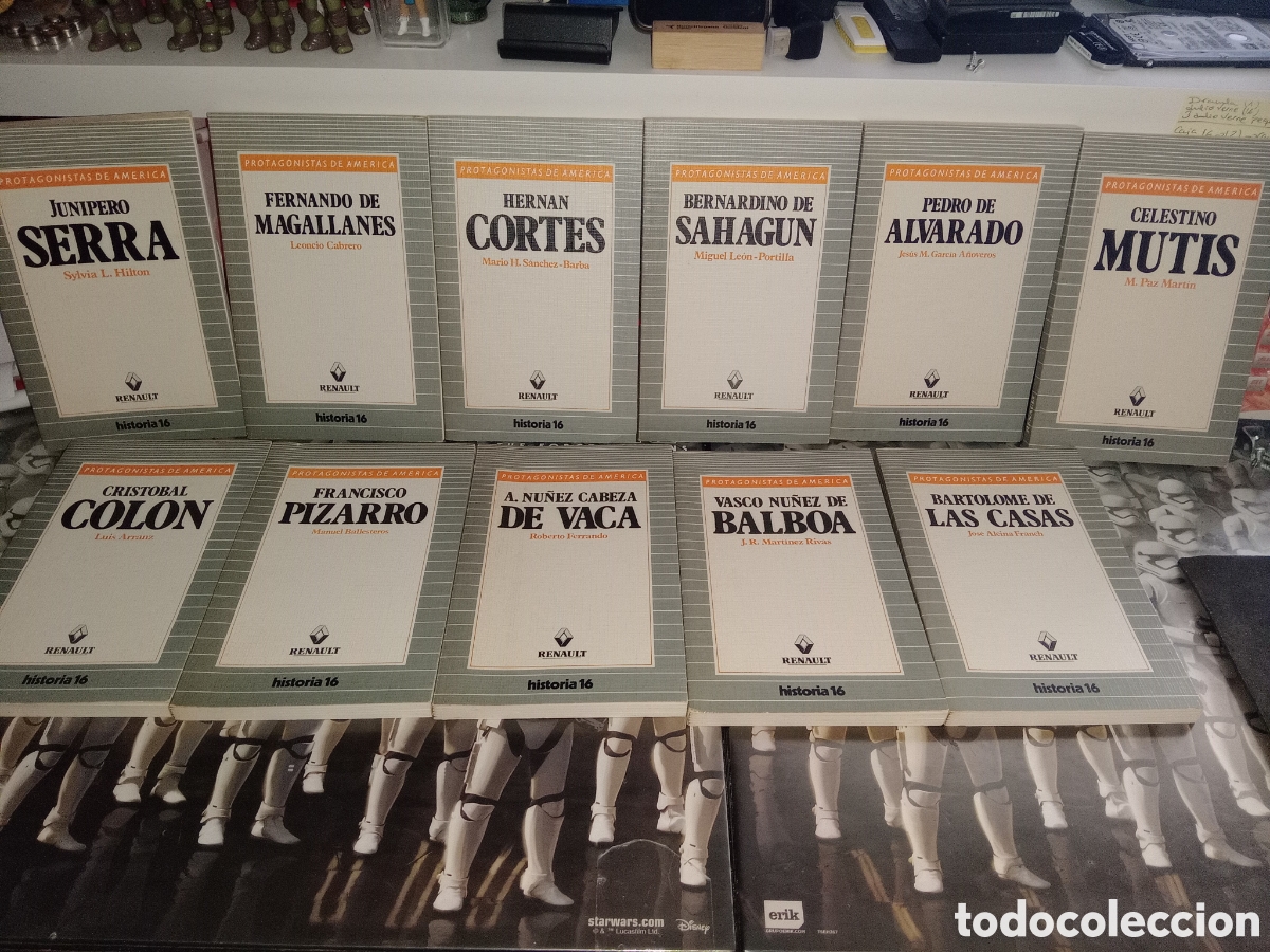 Libros de segunda mano: Protagonistas de Am&eacute;rica historia 16 Renault