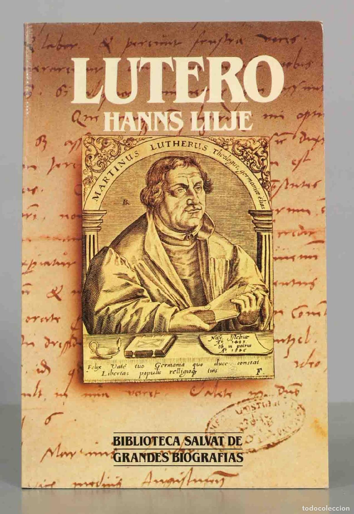 Libros de segunda mano: Lutero - Hanns Lilje - Editorial Salvat
