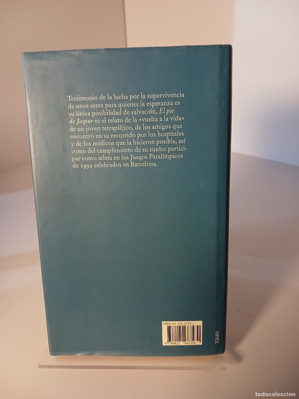 Libros de segunda mano: El Pie de Jaipur - Javier Moro - Foto 2