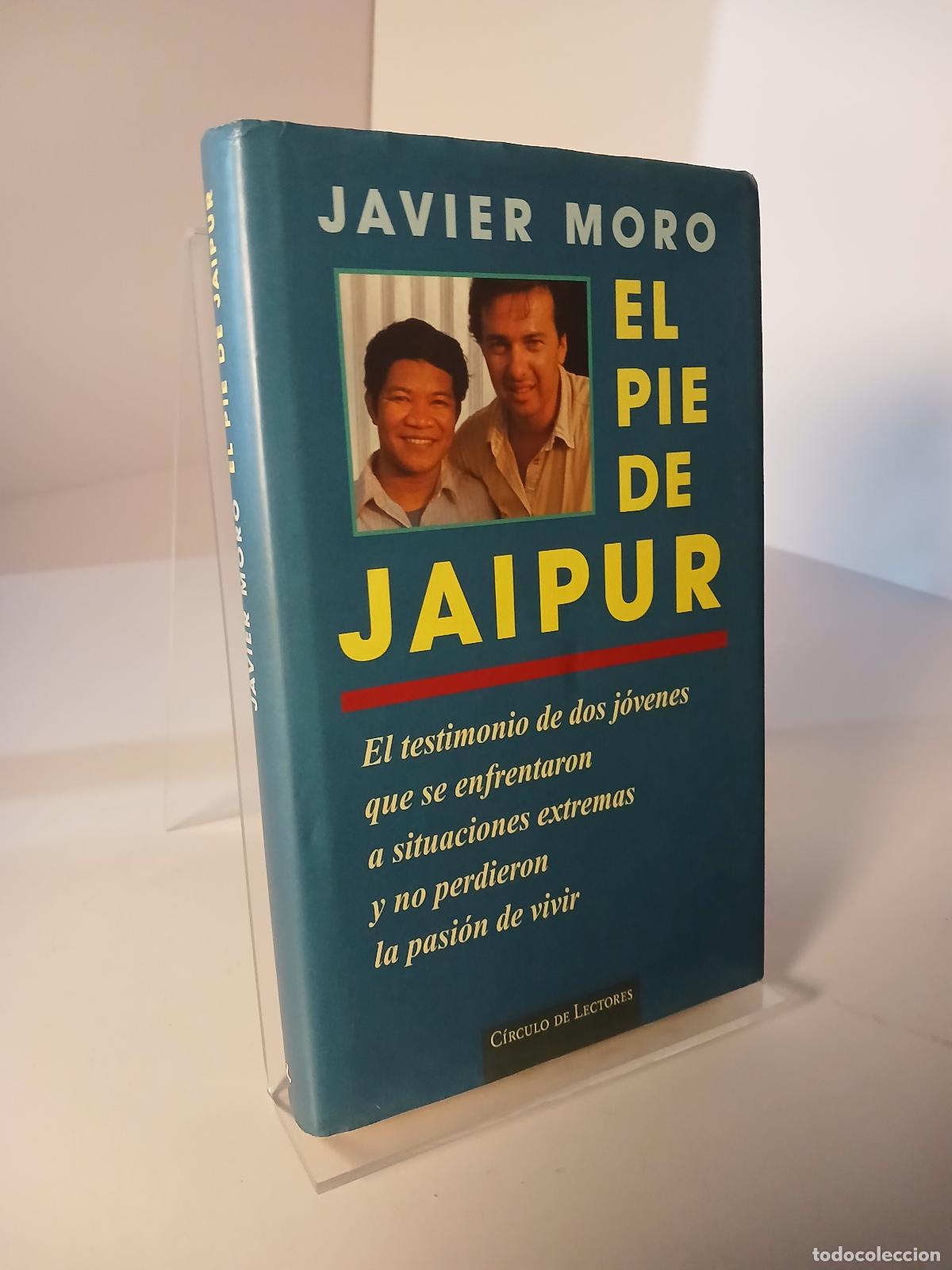 Libros de segunda mano: El Pie de Jaipur - Javier Moro - Foto 1
