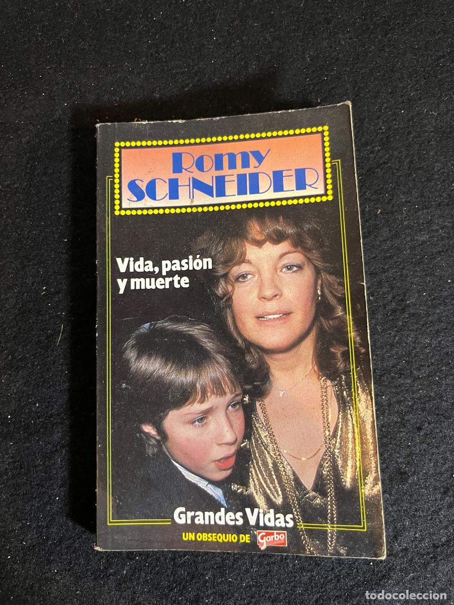 Libros de segunda mano: Libro Romy Schneider Vida Pasi&oacute;n y Muerte Alberto Card&iacute;n Garbo 1984 biograf&iacute;a vintage