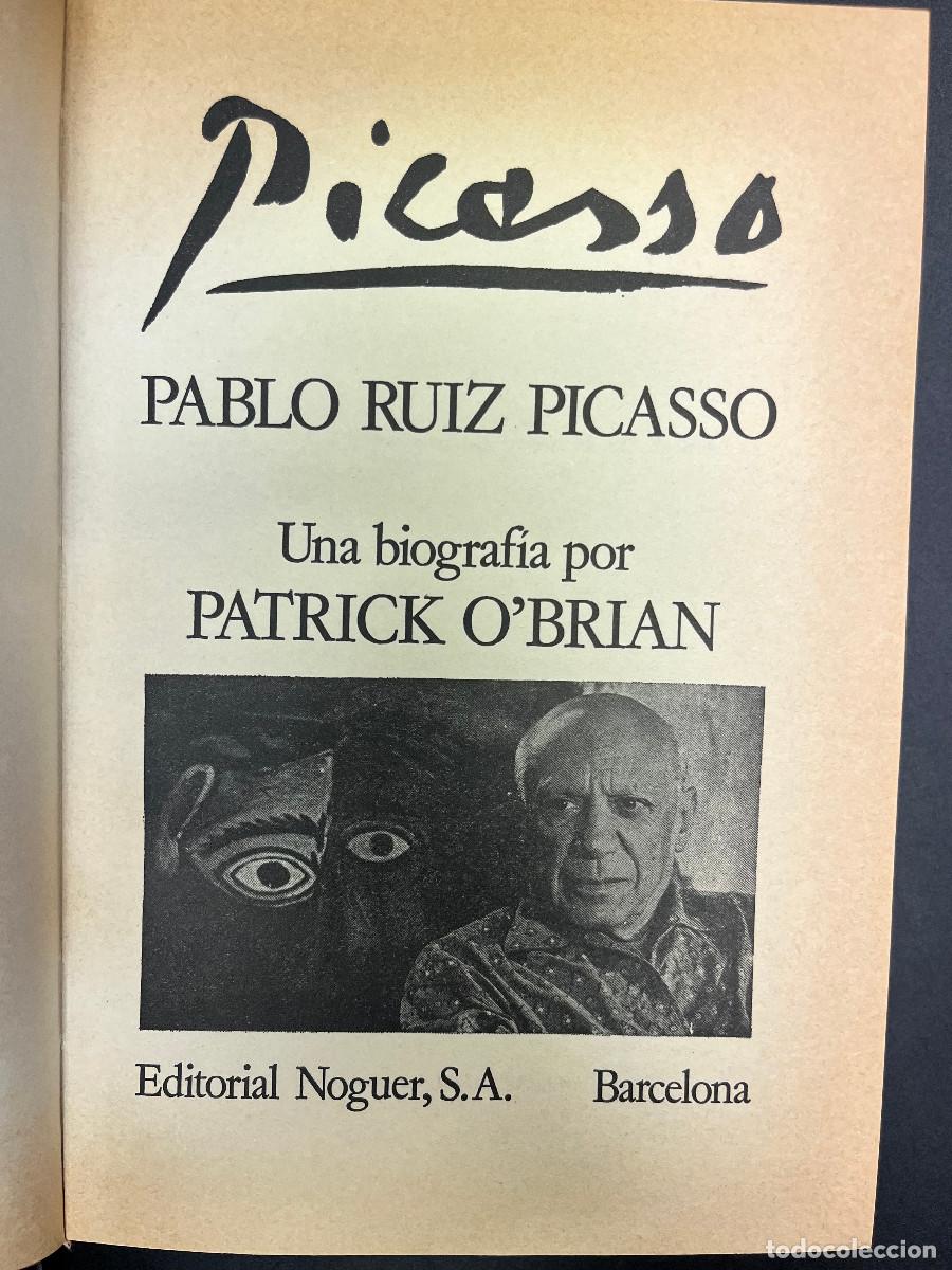 Libros de segunda mano: Patrick OBrian. Picasso, Biograf&iacute;a - Foto 2
