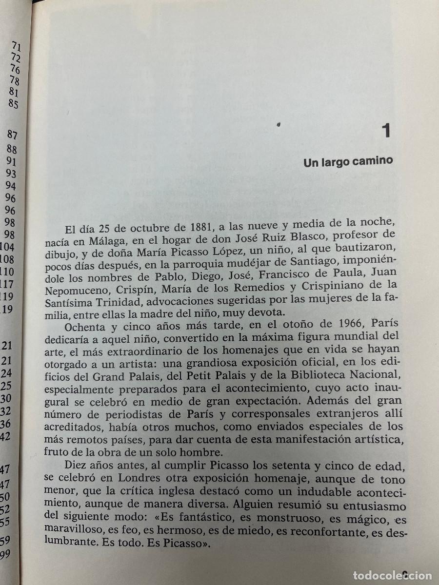 Libros de segunda mano: C. Rodr&iacute;guez-Aguilera. Picasso 85 - Foto 4