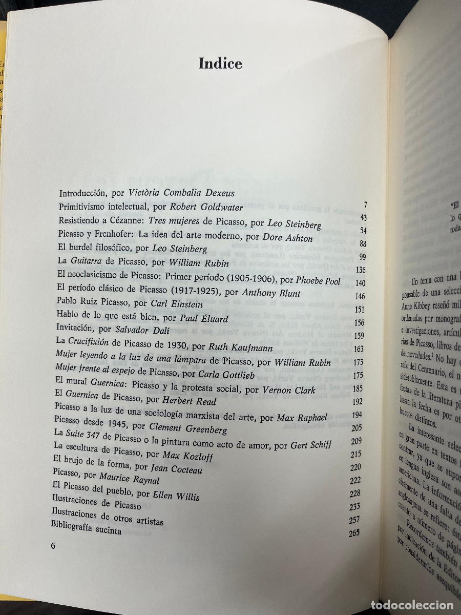 Libros de segunda mano: Estudios Sobre Picasso - Foto 3