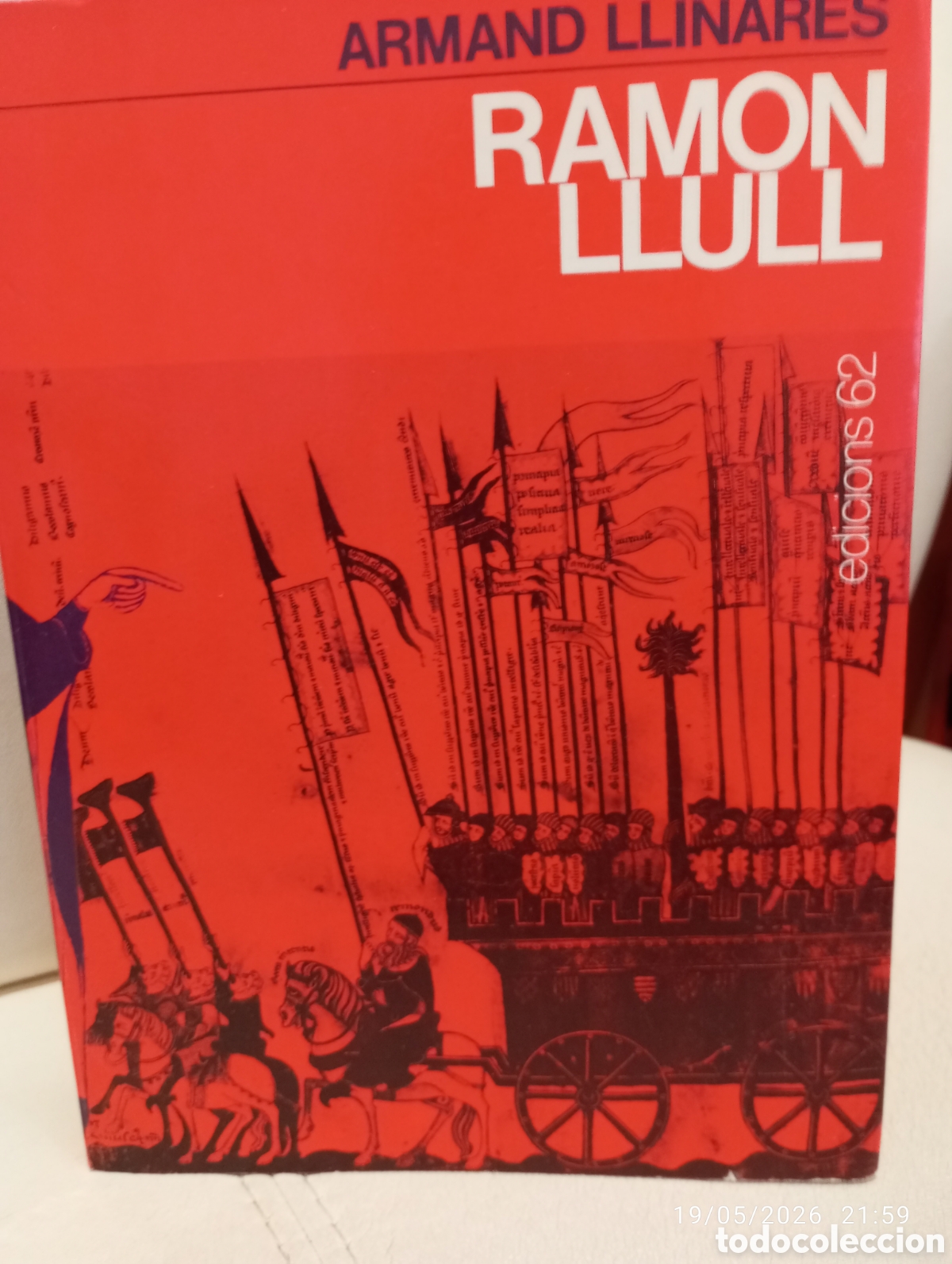 Libros de segunda mano: RAMON LLULL . Armand Llinar&eacute;s .edicions 62