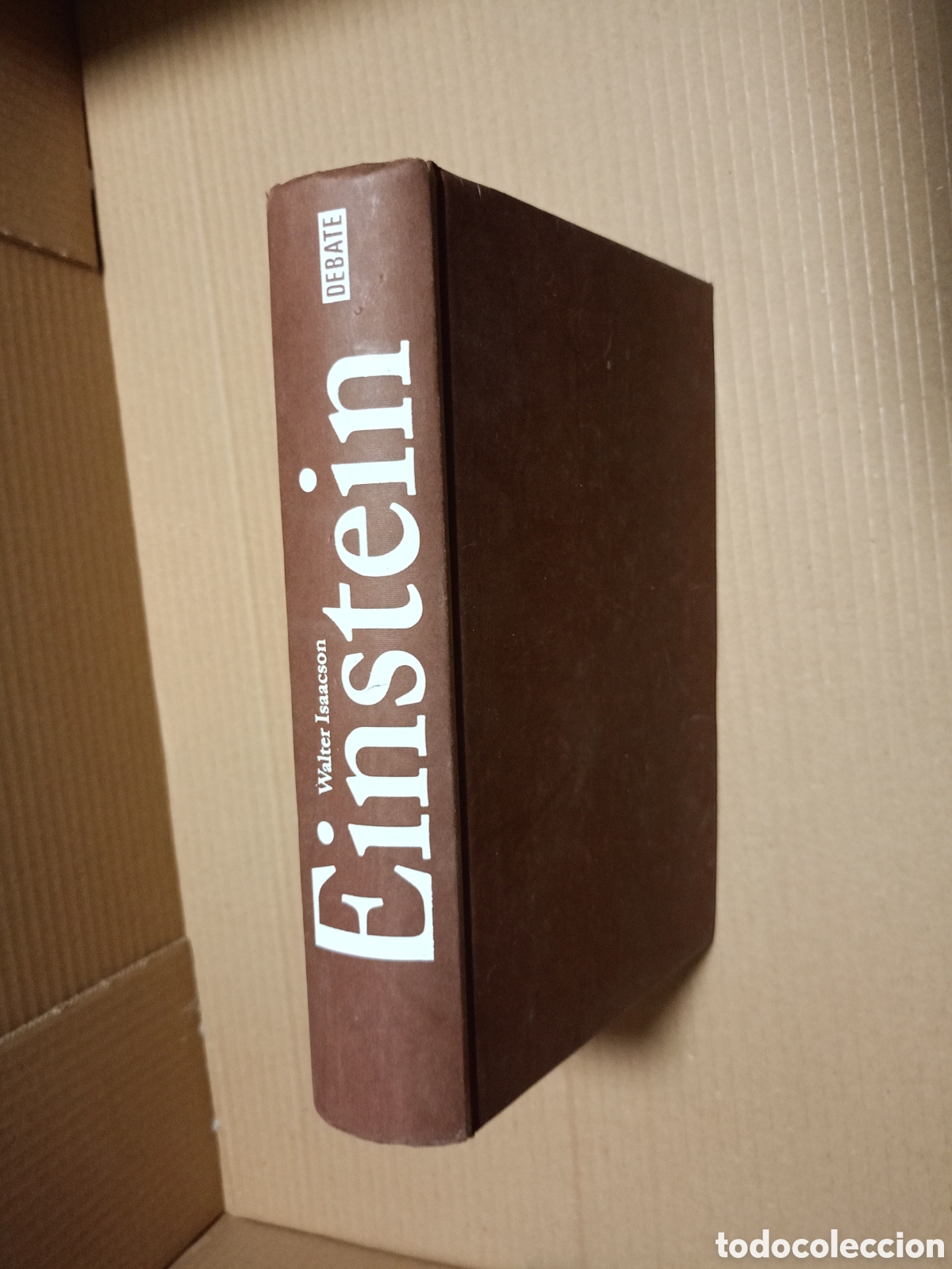 Livres d'occasion: Albert Einstein Walter Isaacson editorial Debate.