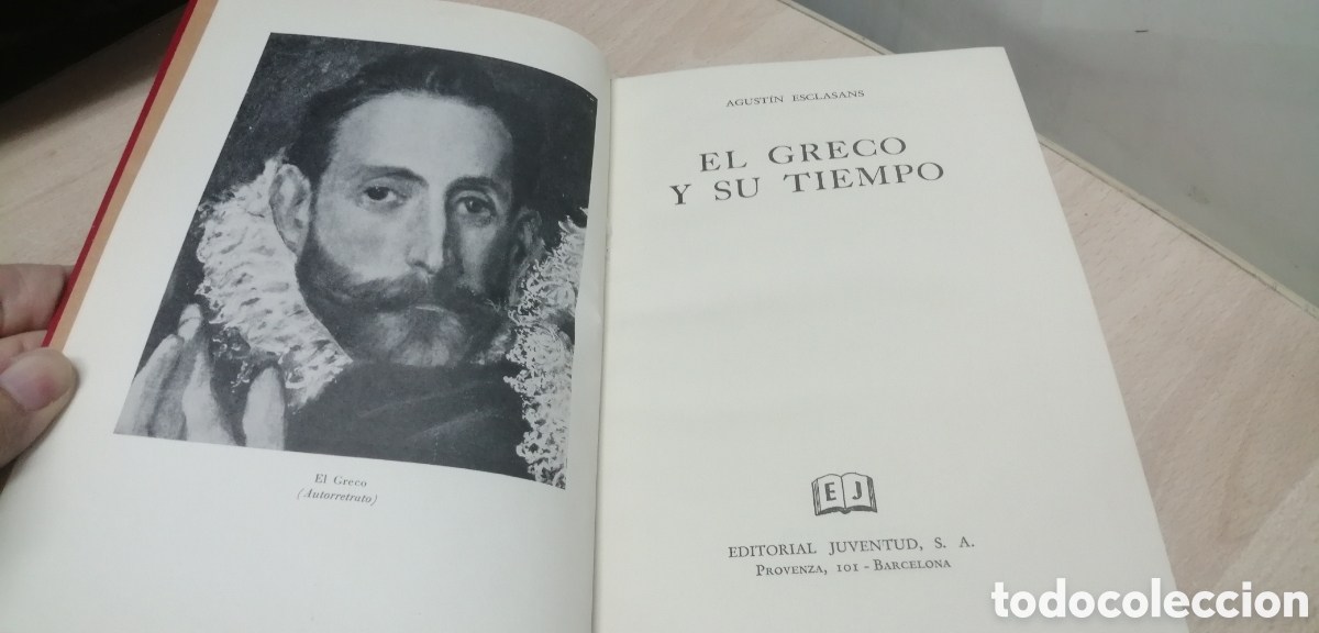 Libros de segunda mano: El Greco y su tiempo Agust&iacute;n Esclasans Editorial Juventud 1953