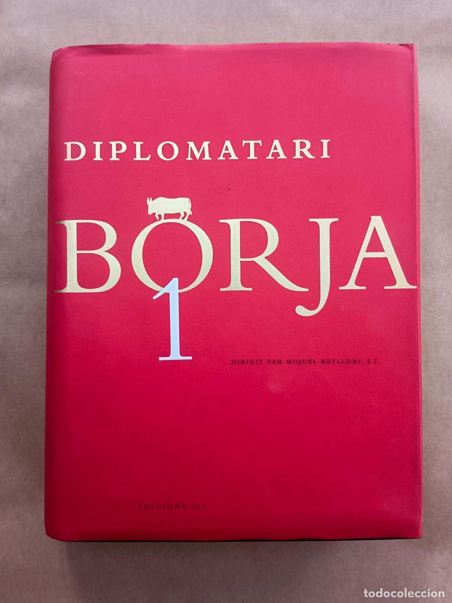 Libros de segunda mano: DIPLOMATARI BORJA 1 - VV.AA. - Foto 1