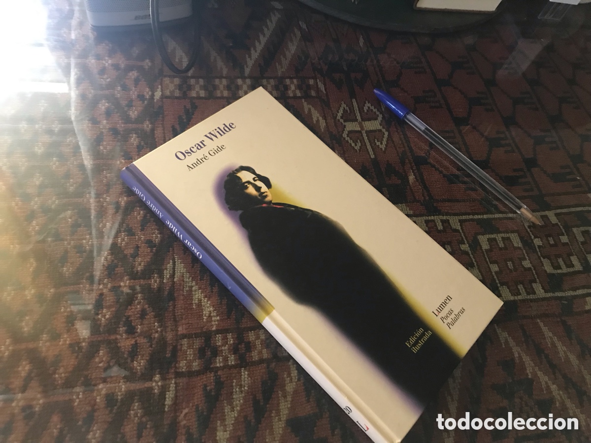 Libros de segunda mano: Oscar Wilde. Andr&eacute; Gide. Edici&oacute;n ilustrada. Lumen pocas palabras.