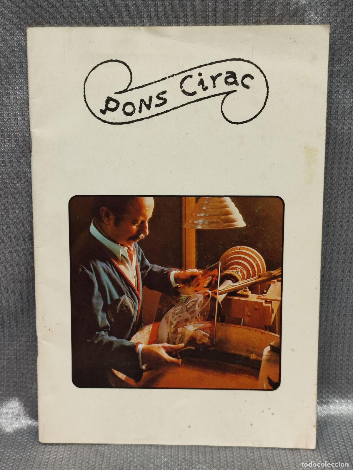 Libros de segunda mano: PONS CIRAC, EL MESTRE DE LA TALLA DEL CRISTALL. JOAN VENTURA. ED. BARGU&Ntilde;O 1978
