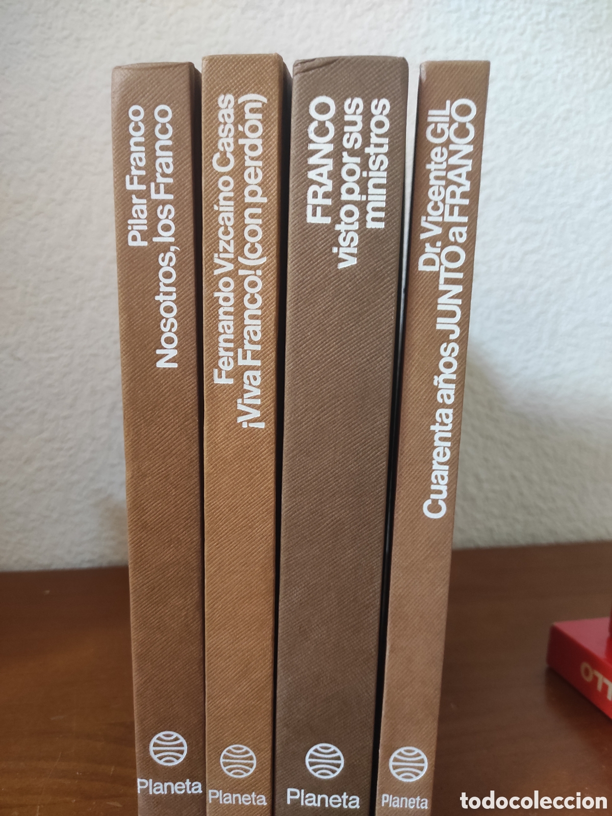 Libros de segunda mano: Lote 4 libros sobre vida de Franco. Vizca&iacute;no Casas, ministros, Pilar Franco