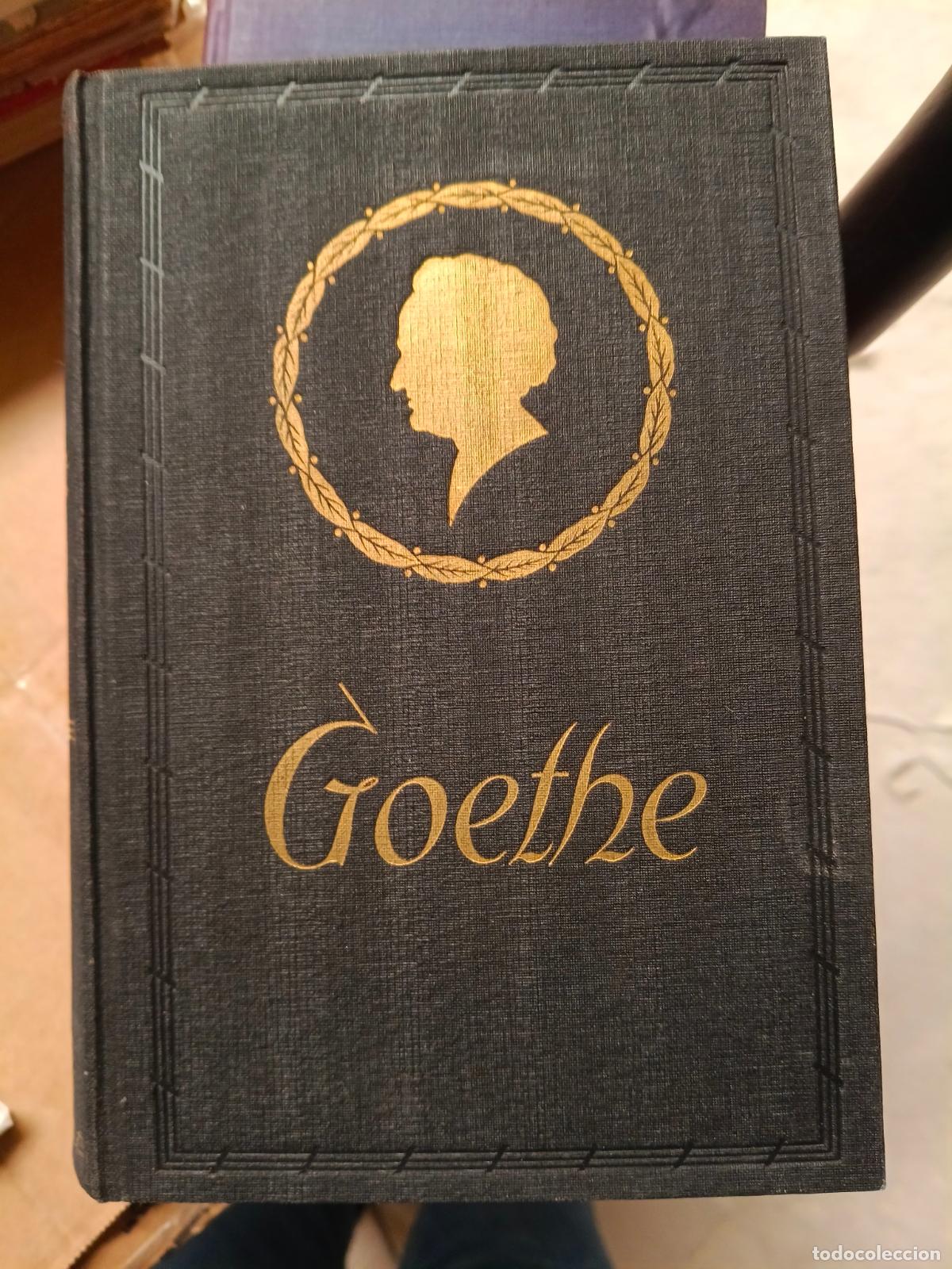 Libros de segunda mano: GOETHE - HISTORIA DE UN HOMBRE - EMIL LUDWIG - EDITORIAL JUVENTUD