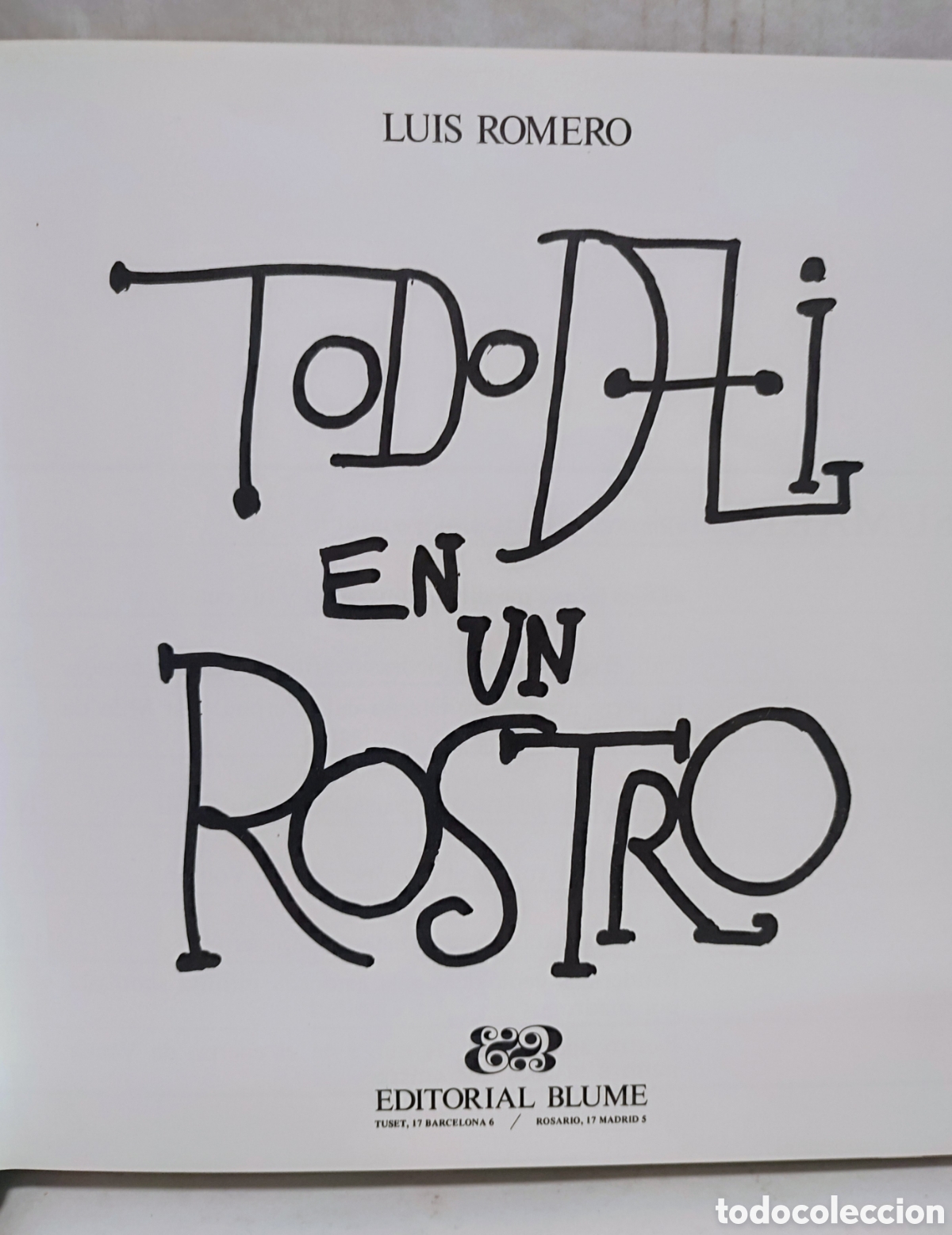 Libros de segunda mano: LIBRO. TODO DALI EN UN ROSTRO - Foto 4