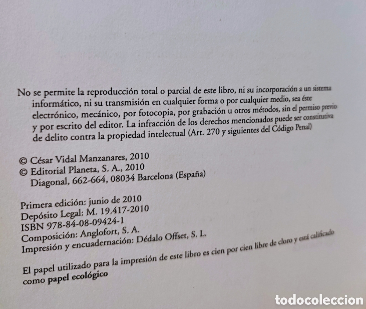 Libros de segunda mano: LIBRO LA MASONERIA CESAR VIDAL - Foto 3