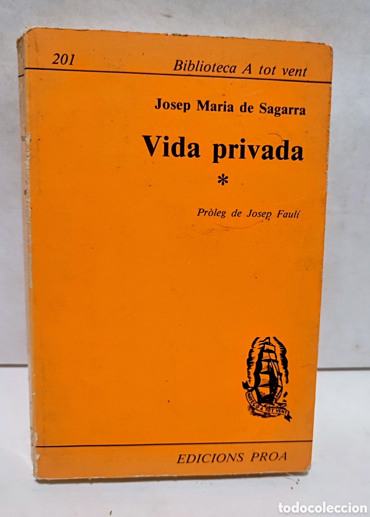 Libros de segunda mano: LIBRO VIDA PRIVADA JOSEP MARIA DE SEGARRA - Foto 1