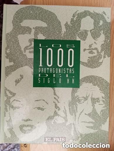 Libros de segunda mano: LOS 1000 PROTAGONISTAS DEL SIGLO XX . Libro grande de tapas duras.