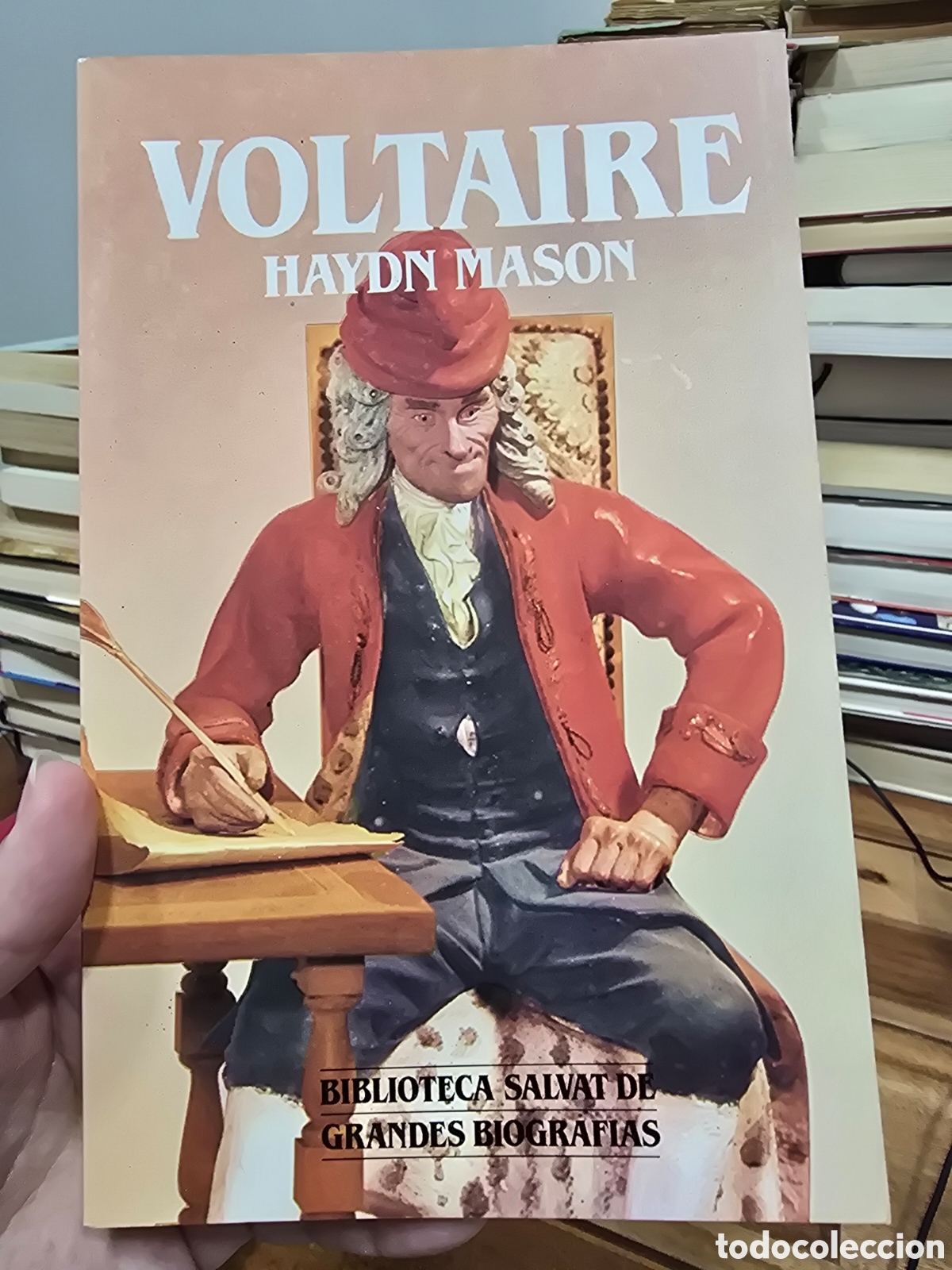 Libros de segunda mano: VOLTAIRE Haydn Mason SALVAT 1986 BIOGRAFIA FILOSOFIA