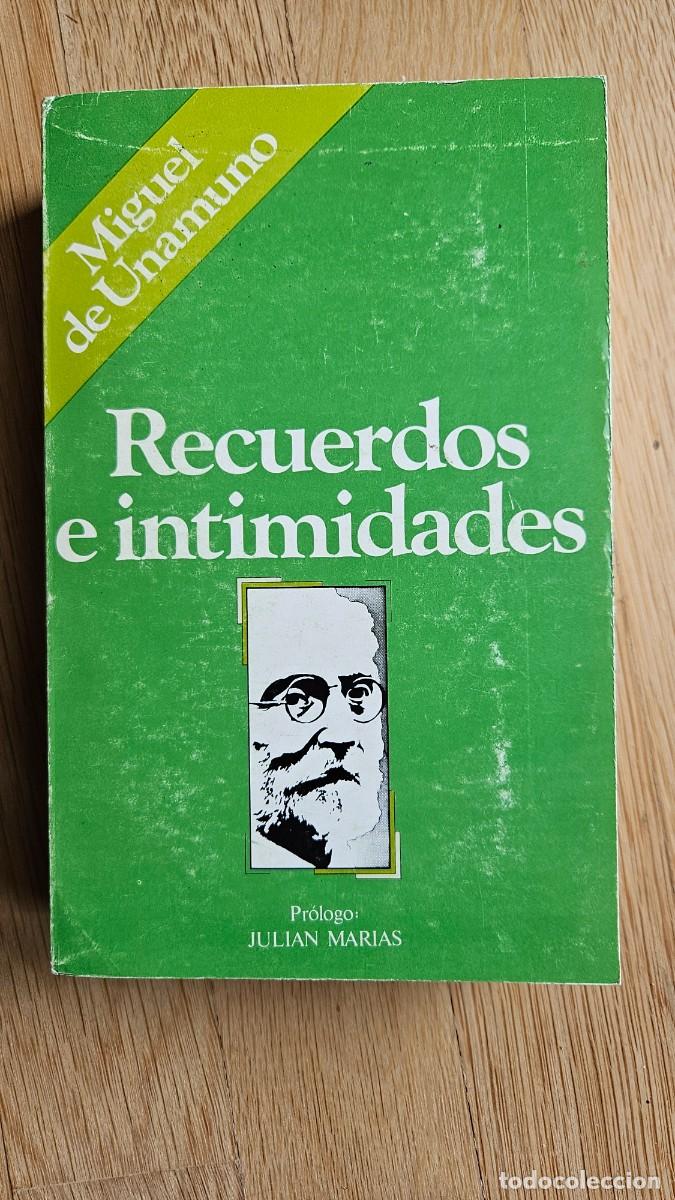 Libros de segunda mano: Unamuno. Recuerdos e intimidades - Foto 1