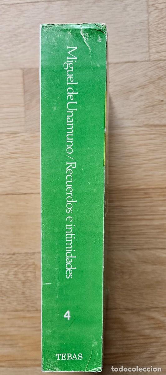 Libros de segunda mano: Unamuno. Recuerdos e intimidades - Foto 2