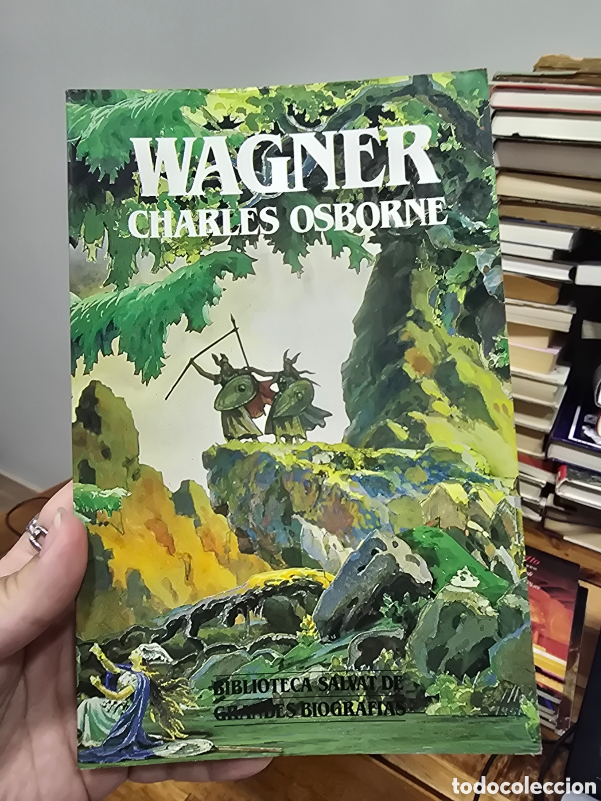 Libros de segunda mano: WAGNER Charles Osborne SALVAT 1985 BIOGRAFIA MUSICA