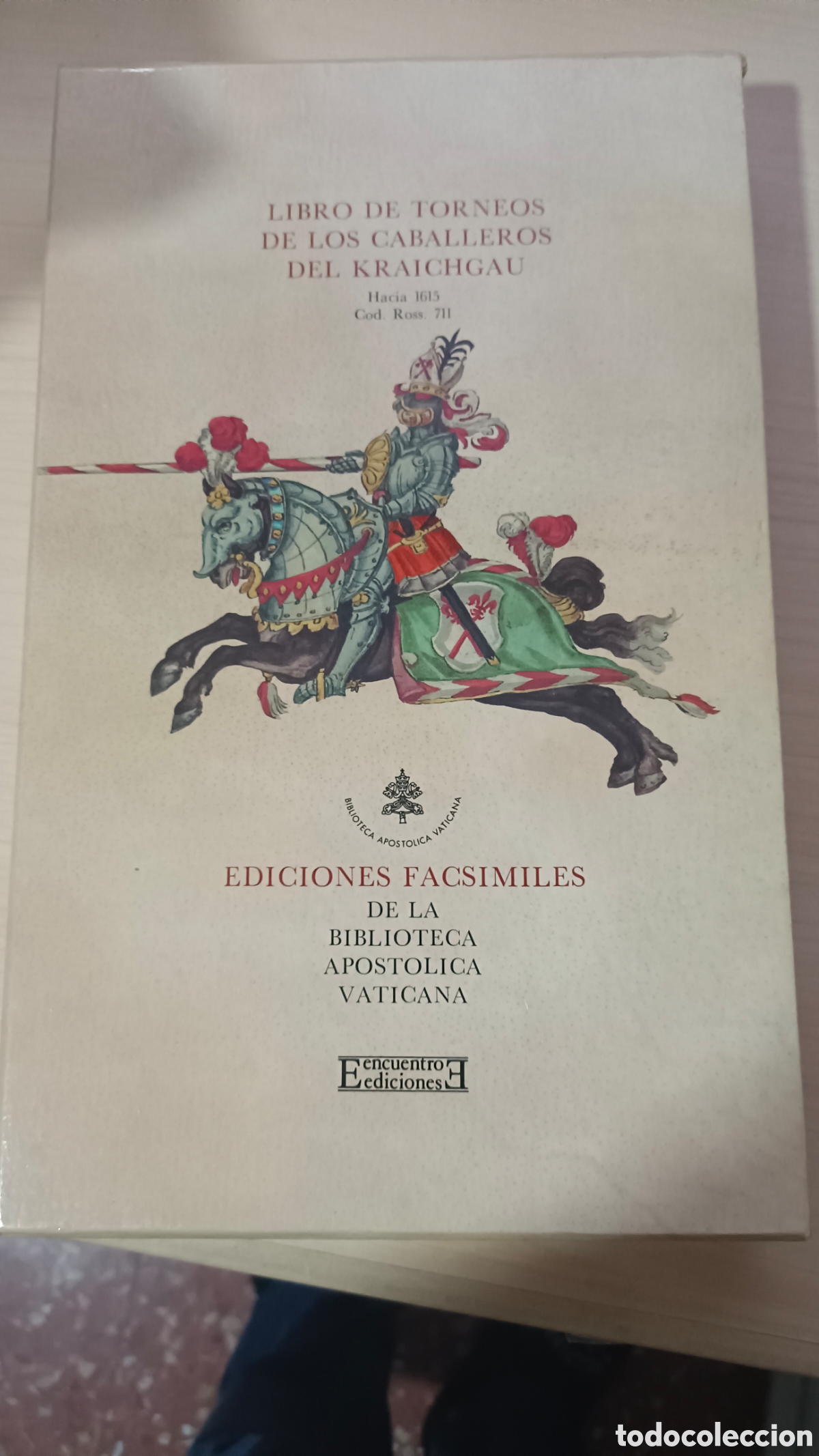 Libros de segunda mano: Libro facs&iacute;mil de torneos de los caballeros kraichgau.