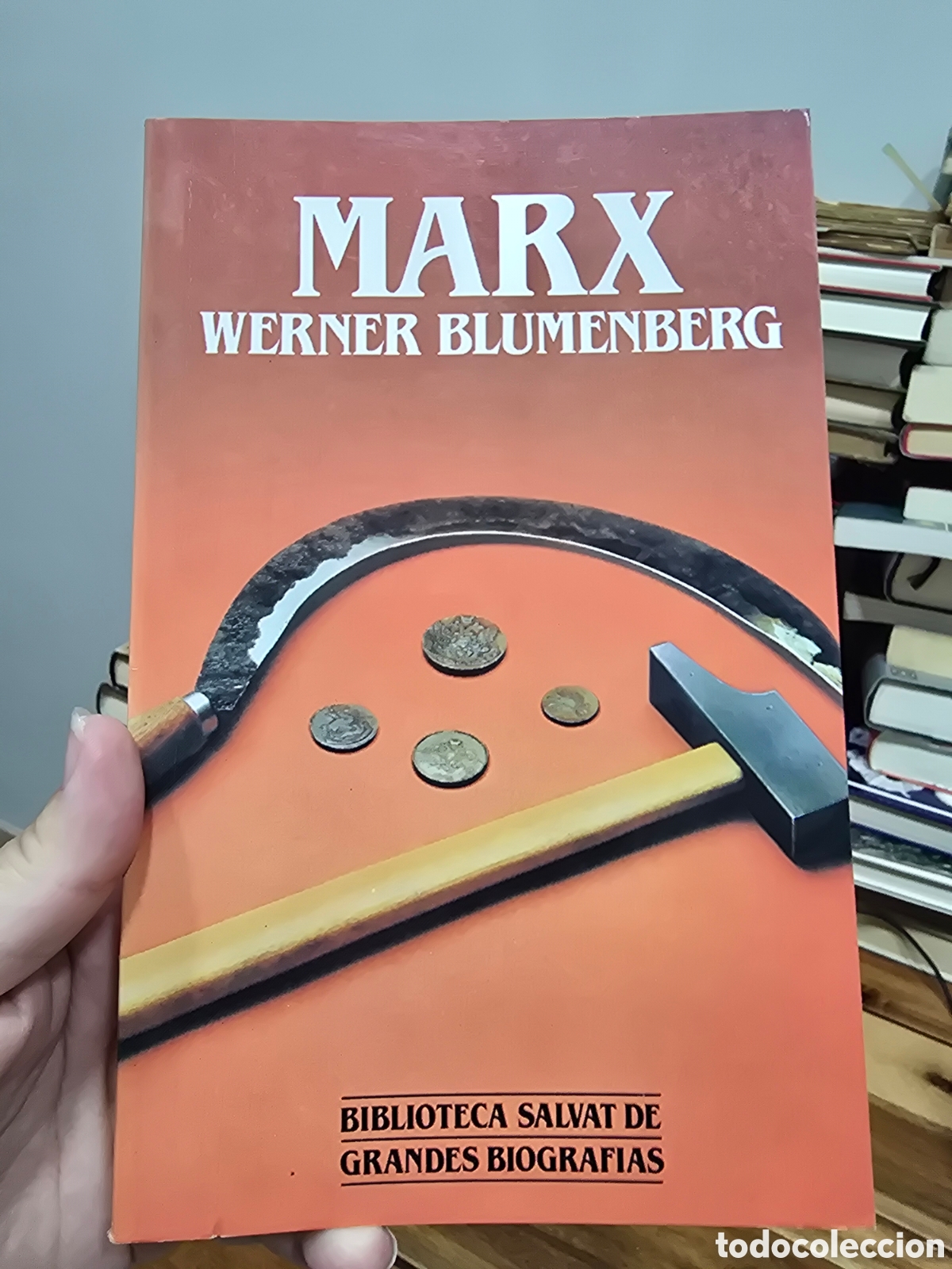 Libros de segunda mano: MARX Werner Blumenberg SALVAT 1987 biografia filosofia politica
