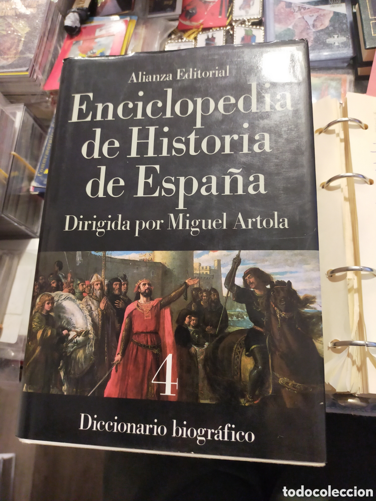 Libros de segunda mano: ENCICLOPEDIA HISTORIA DE ESPA&Ntilde;A DICCIONARIO BIOGRAFICO ALIANZA EDITORIAL MIGUEL ARTOLA