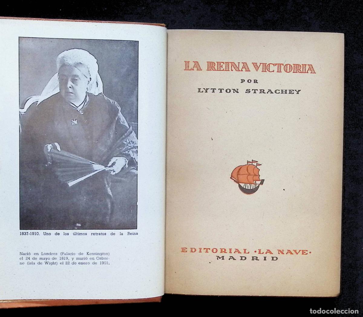 Libros de segunda mano: LA REINA VICTORIA. - STRACHEY, Lytton.