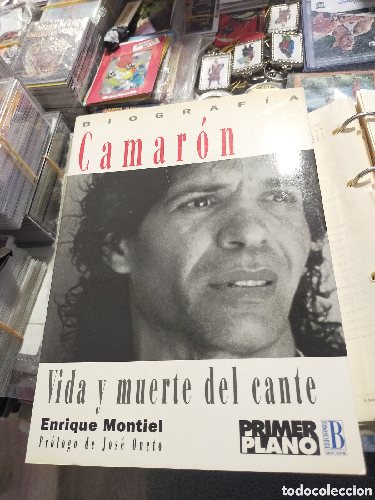 Libros de segunda mano: CAMAR&Oacute;N BIOGRAF&Iacute;A VIDA Y MUERTE DEL CANTE PRIMER PLANO BUEN ESTADO