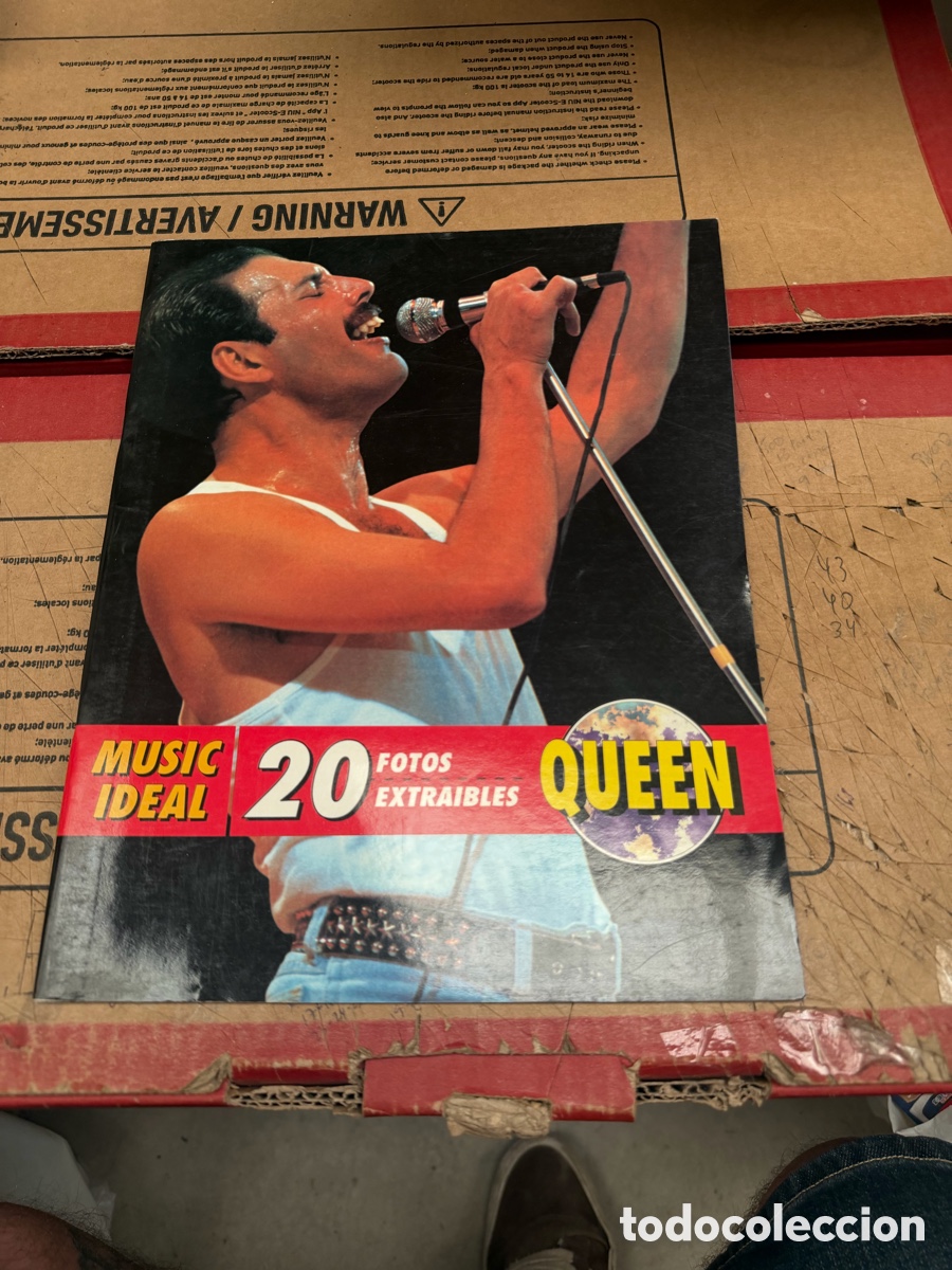 Libri di seconda mano: Queen music ideal 20 fotos extraibles freddie mercury