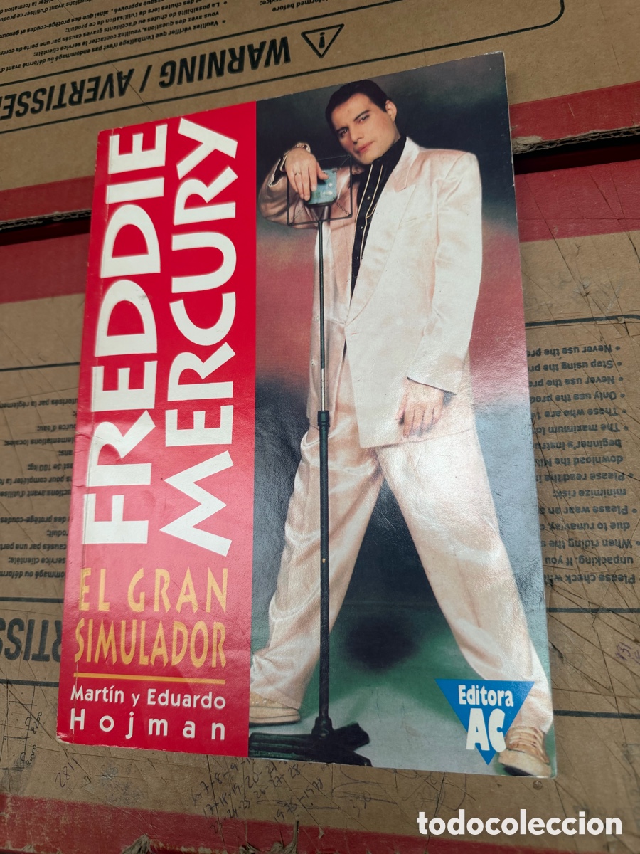 Libri di seconda mano: Freddie mercury el gran simulador martin y Eduardo hojman queen