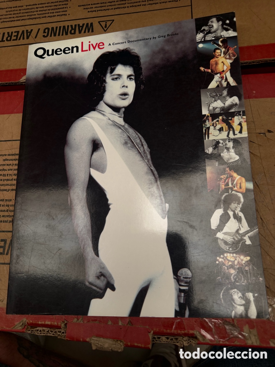 Libri di seconda mano: Queen live a concert documentary by greg brooks 1995