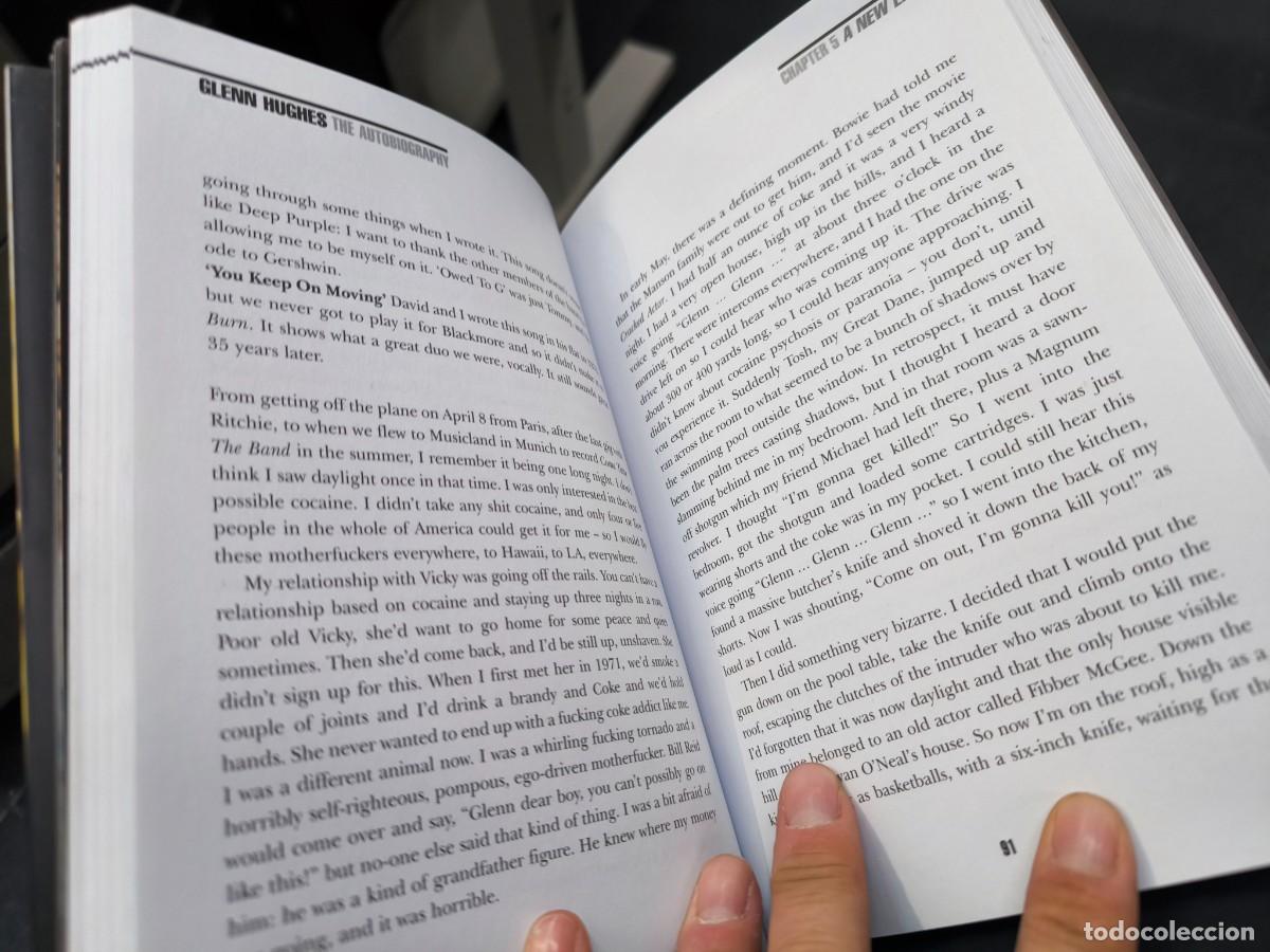 Libros de segunda mano: Libro Glenn Hughes autobiography (ingl&eacute;s) - Foto 3