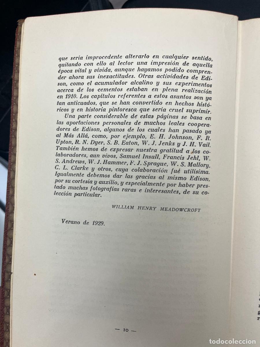 Libros de segunda mano: Edison, su vida y sus inventos - Foto 4