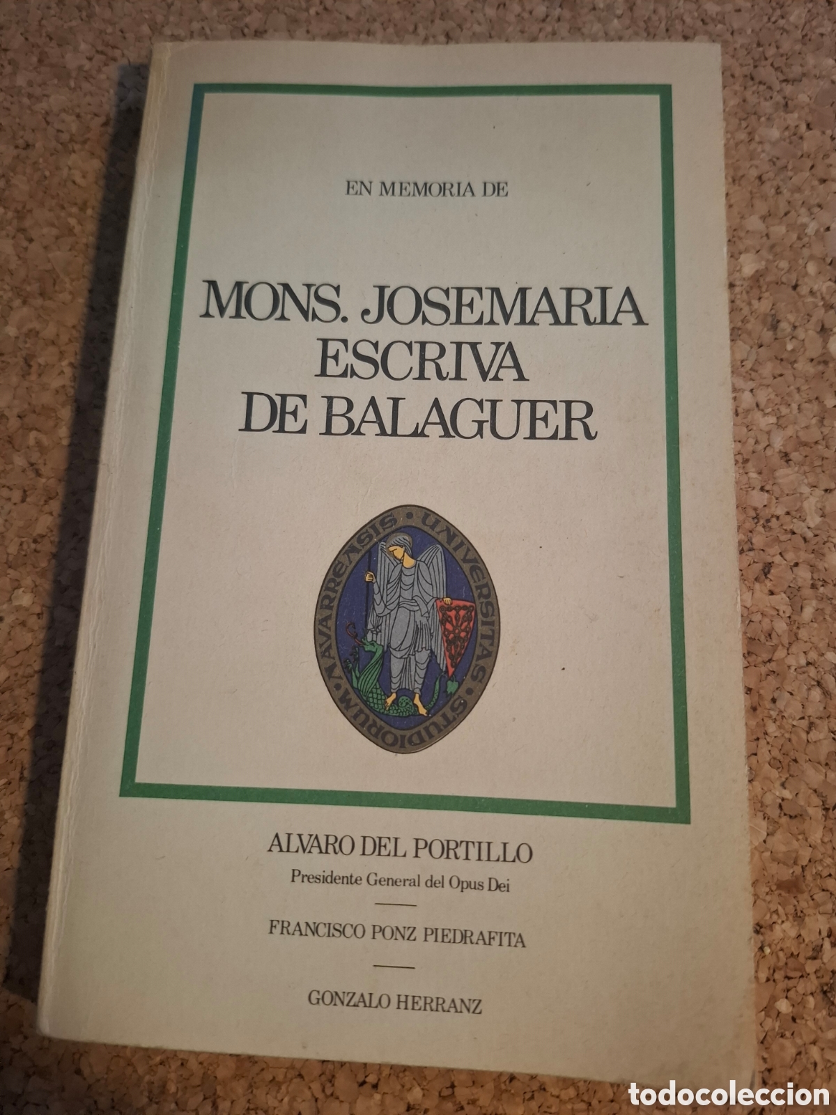 Libros de segunda mano: En memoria de mons. Josemaria Escriv&aacute; de Balaguer - Alvaro del Portillo....- 1976