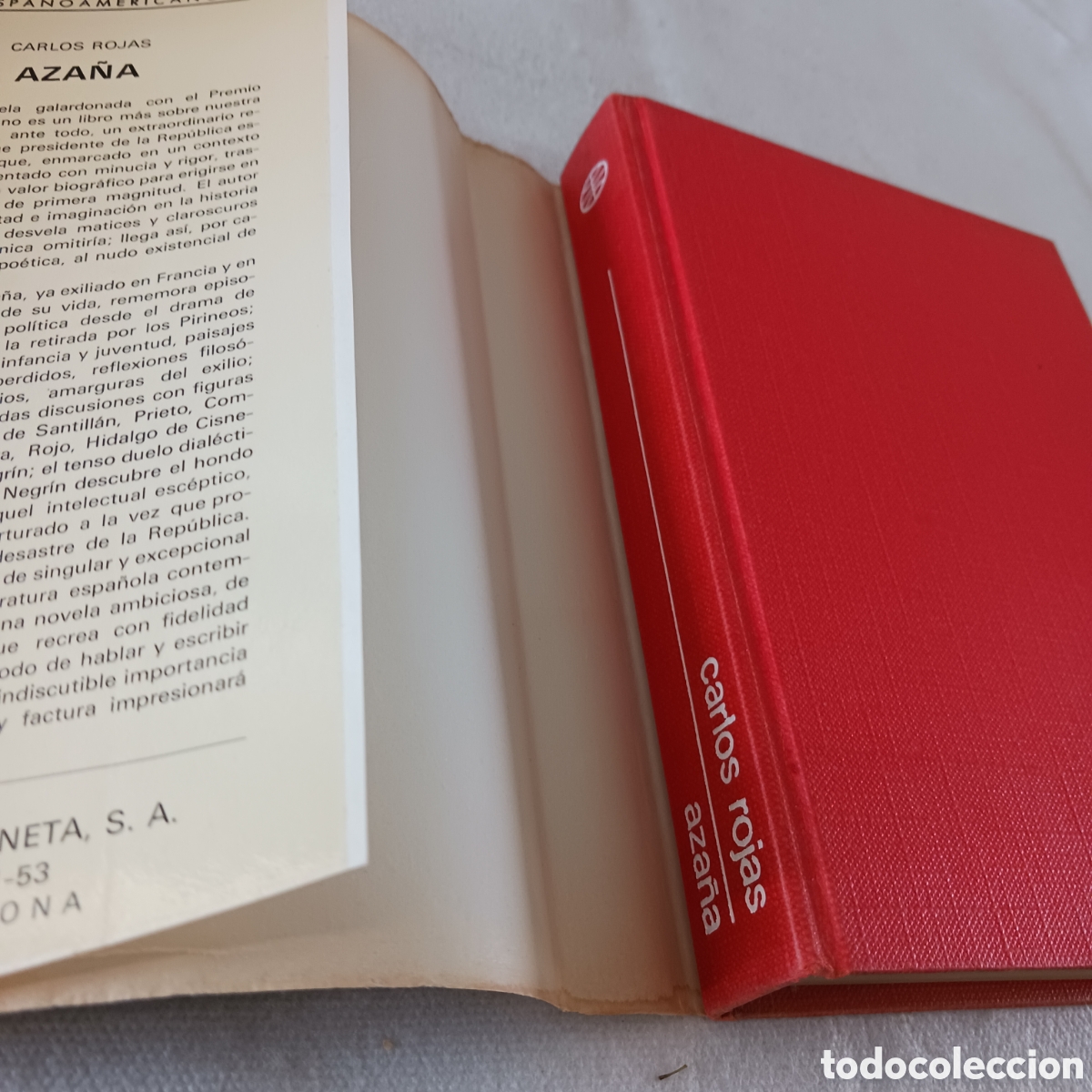 Libros de segunda mano: Aza&ntilde;a de Carlos Rojas - Foto 5