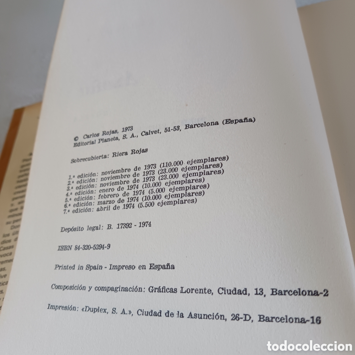 Libros de segunda mano: Aza&ntilde;a de Carlos Rojas - Foto 8
