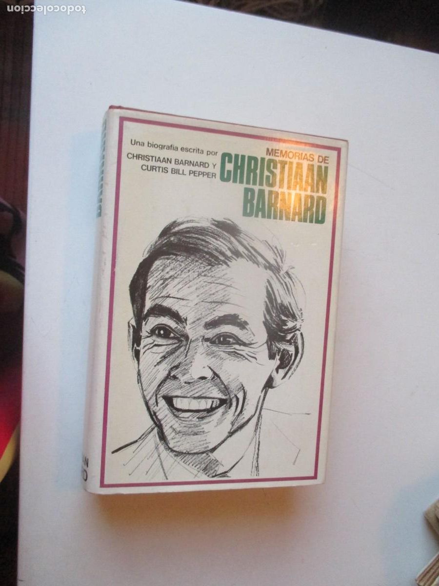 Libros de segunda mano: Memorias de Christiaan Barnard (autobiograf&iacute;a) W40378
