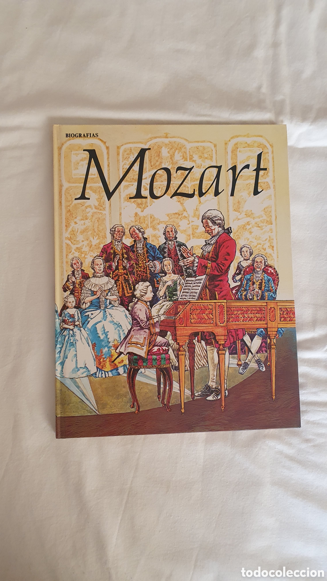 Libros de segunda mano: Biograf&iacute;a de W. Amadeus Mozart Editorial Molino 1980