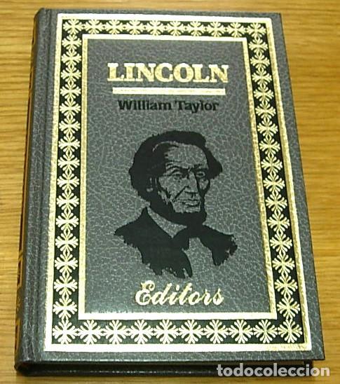 Libros de segunda mano: Libro LINCOLN de William Taylor 1989 Excelente estado
