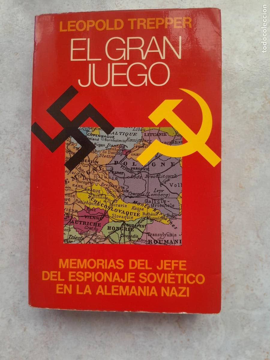 Libros de segunda mano: EL GRAN JUEGO. LEOPOLD TREPPER. ARIEL ABRIL 1977. PRIMERA EDICION.