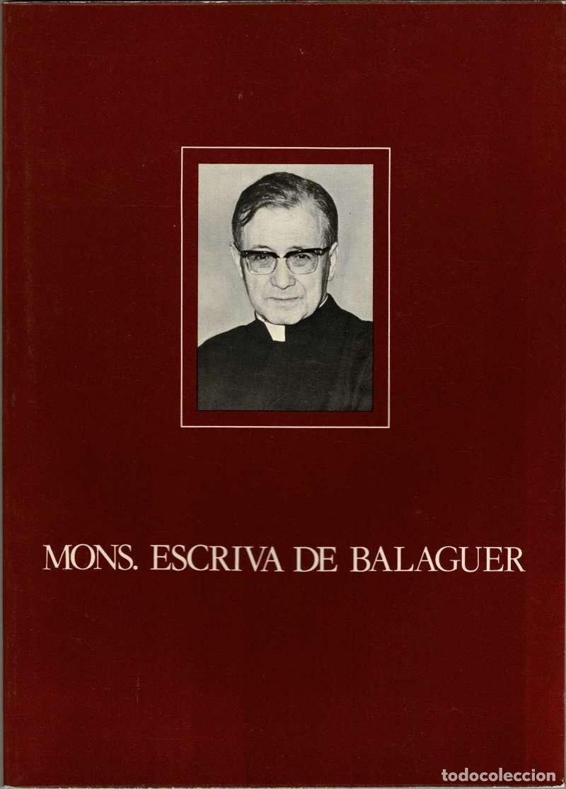 Libros de segunda mano: Mons. Escriva de Balaguer