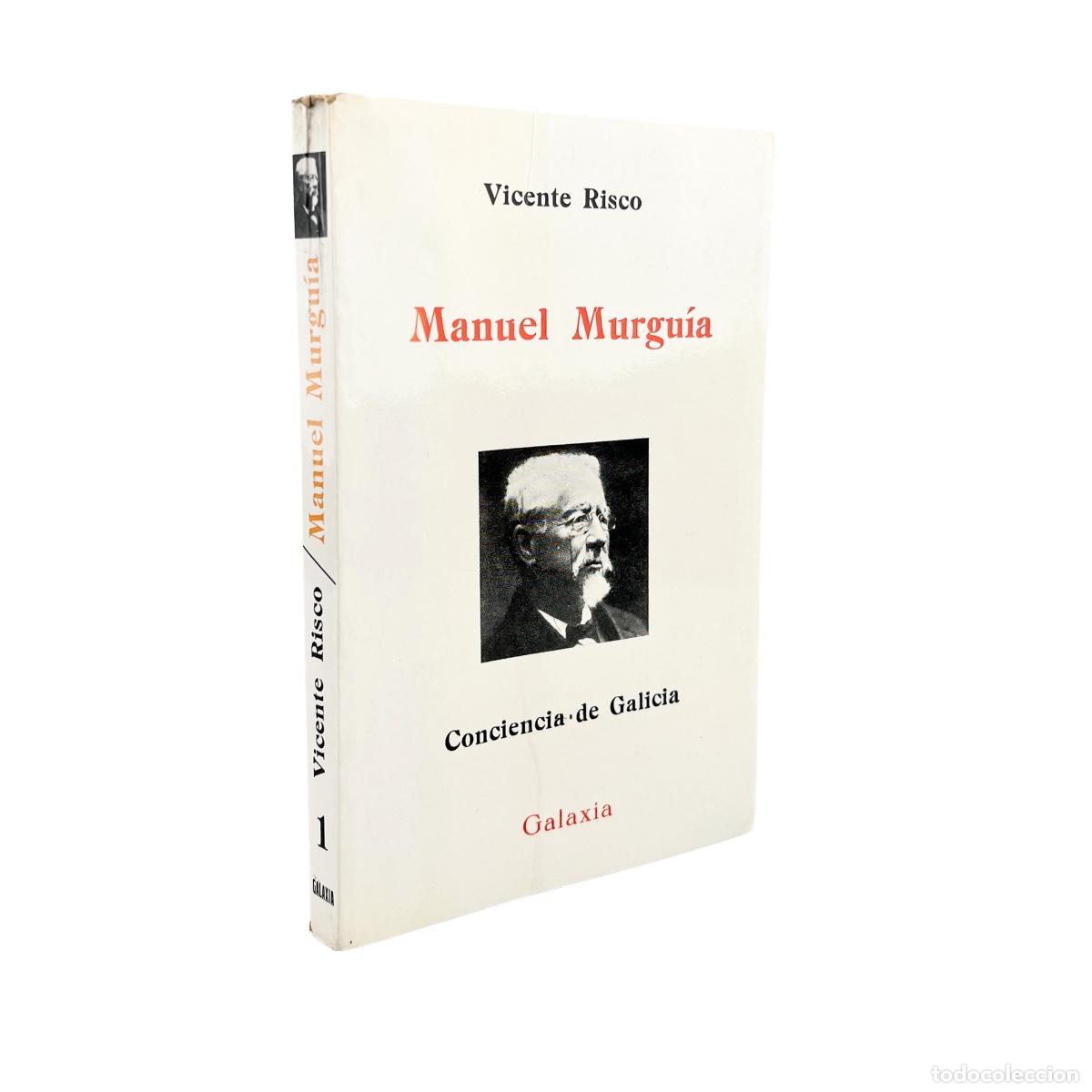 Libros de segunda mano: Manuel Murgu&iacute;a, Vicente Risco - Foto 1