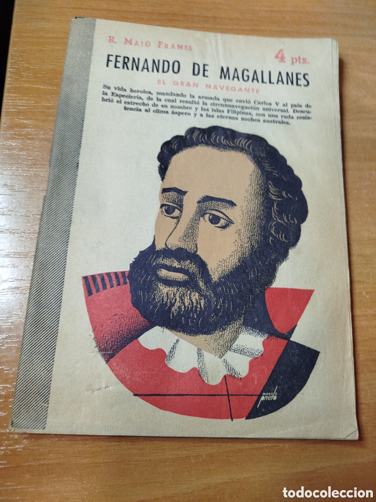 Libros de segunda mano: Fernando de Magallanes. El gran navegante. Maj&oacute; framis. Revista literaria novelas y cuentos
